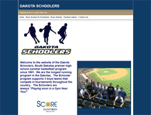 Tablet Screenshot of dakotaschoolers.com